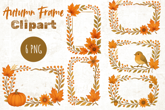 Download Autumn Frames Clipart, Fall Frames Png - Png Collection