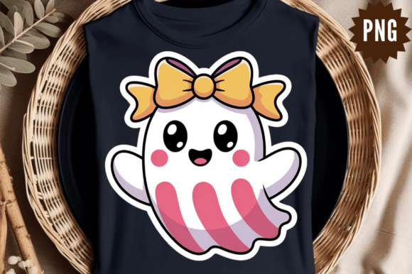 Download Seersucker Ghost Sticker PNG Design - Png Collection