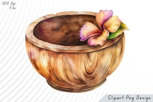 Download Tiki Bloom Bowl PNG Clipart - Png Collection