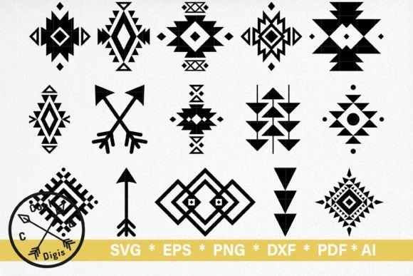 Download Aztec Tribal Pattern Clipart for Cricut - Pattern Collection