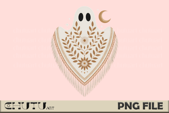 Download Rustic Boho Ghost PNG - Soft Fall Vibe - Png Collection