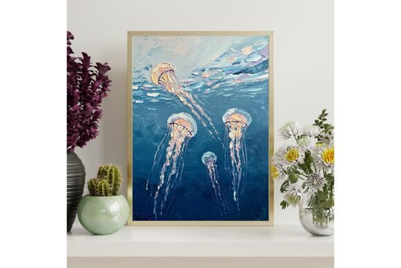 Download Jellyfish Ocean Printable Wall Art - Printable wall Collection