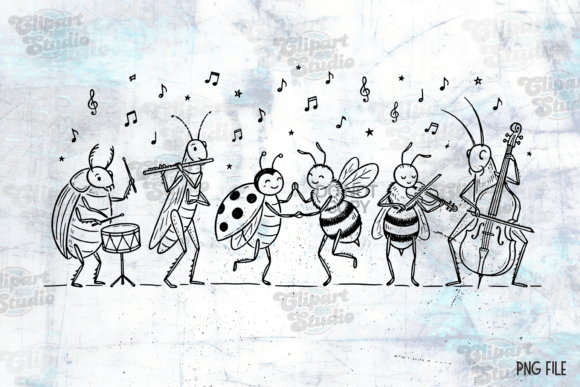 Download Cute Bugs PNG, Boho Wildflower Bug PNG - Png Collection