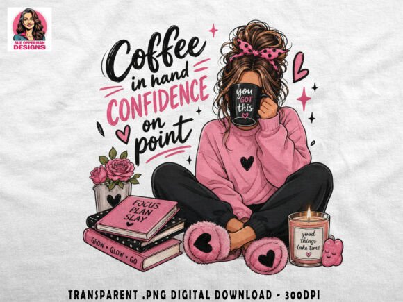 Download Coffee in Hand PNG | Cozy Boss Babe - Png Collection