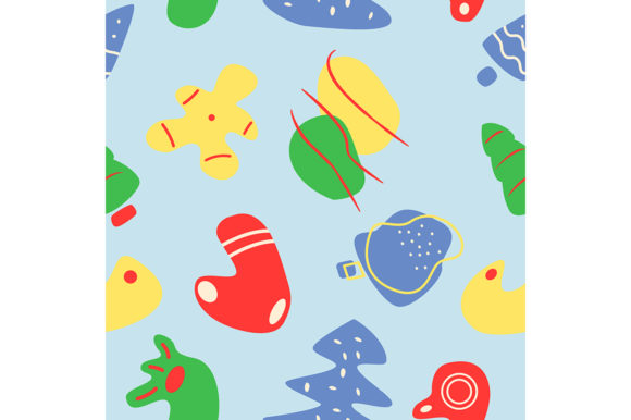 Download Festive Winter Season Seamless Pattern - Pattern Collection