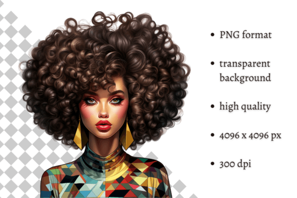 Download African American Ethnic Party Girl PNG - Png Collection