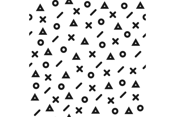 Download Seamless Modern Art Pattern in Memphis G - Pattern Collection