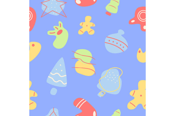 Download Christmas Abstract Seamless Pattern - Pattern Collection