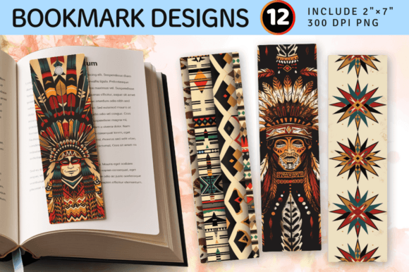 Download Ethnic Native American PNG Bookmark Desi - Png Collection