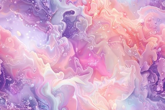 Download Abstract Painting Pastel Colors Pink - Pastel Collection