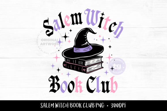 Download Bookish Halloween PNG, Salem Book Club - Png Collection