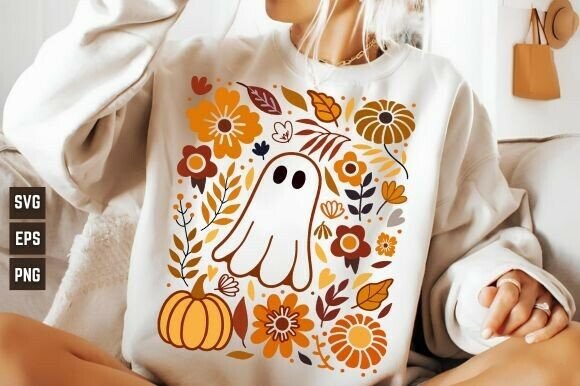 Download Halloween Boho Ghost Png, Halloween Png - Png Collection